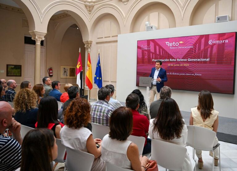 La Diputación de Ciudad Real y la Cámara de Comercio presentan el nuevo programa ‘Reto Relevo Generacional’