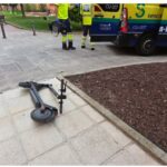 Herida una menor tras caer de un patinete en el que iban dos pasajeros en Cuenca