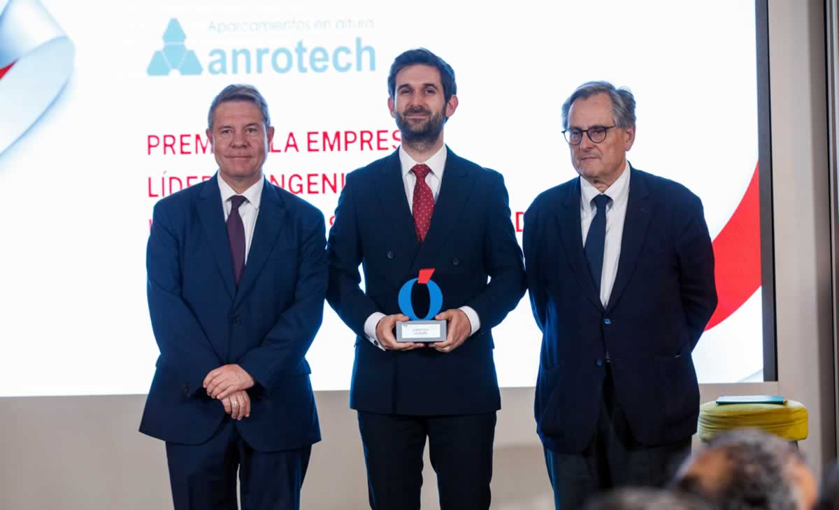 Anrotech recibe el Premio a la Empresa Líder en Ingeniería, Innovación y Sostenibilidad