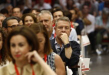 Rifirrafe entre Óscar Puente y Page en el Comité Federal del PSOE