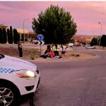Un motorista de 17 años resulta herido tras chocar con una señal en Cuenca