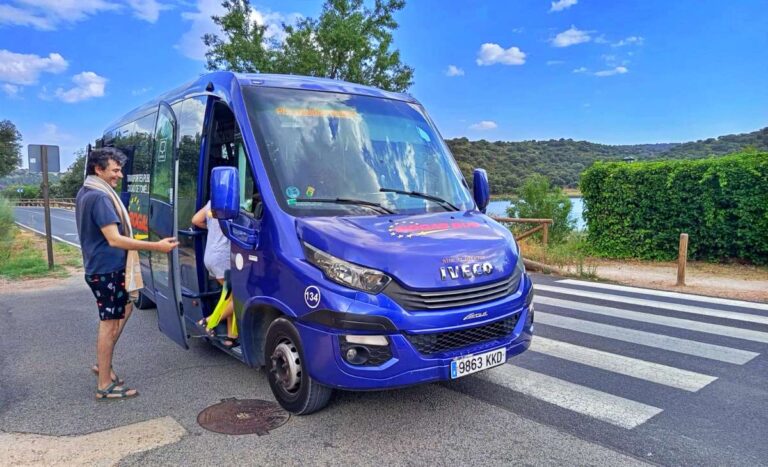 Los autobuses gratuitos retoman servicio en las Lagunas de Ruidera
