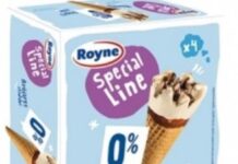 Advierten de la presencia de gluten en un helado de Royne, también distribuido en C-LM