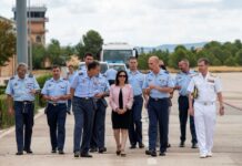 Margarita Robles visita Albacete y defiende que el compromiso con la OTAN debe ser con misiones