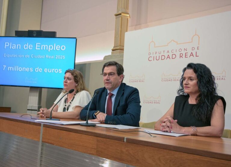 La Diputación de Ciudad Real presenta su Plan de Empleo con 7 millones de euros