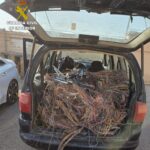 Detenidos en Motilla del Palancar tras robar cobre de la CM-220