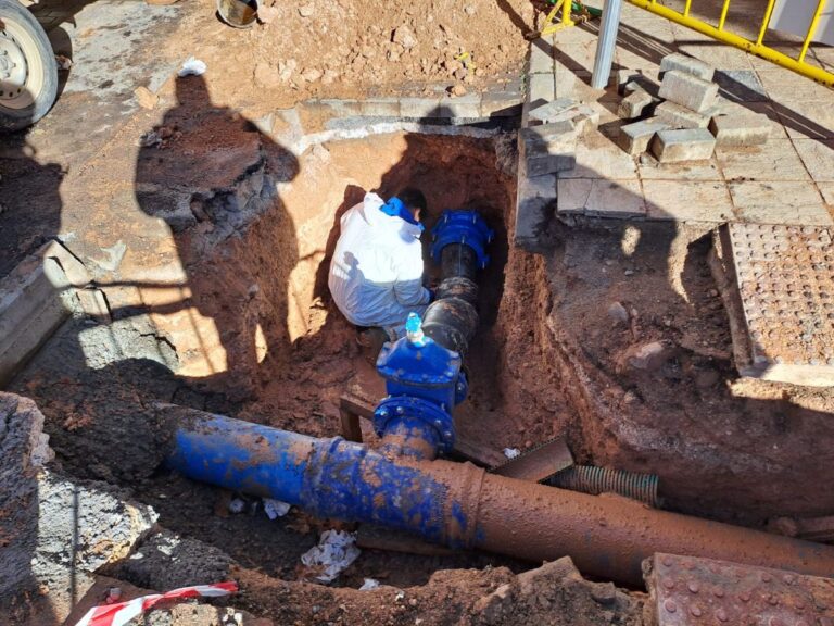 Bolaños de Calatrava refuerza las acciones para detectar y reducir las fugas de agua en la red municipal