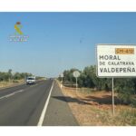 La Guardia Civil investiga al conductor que colisionó con un ciclista en Moral de Calatrava
