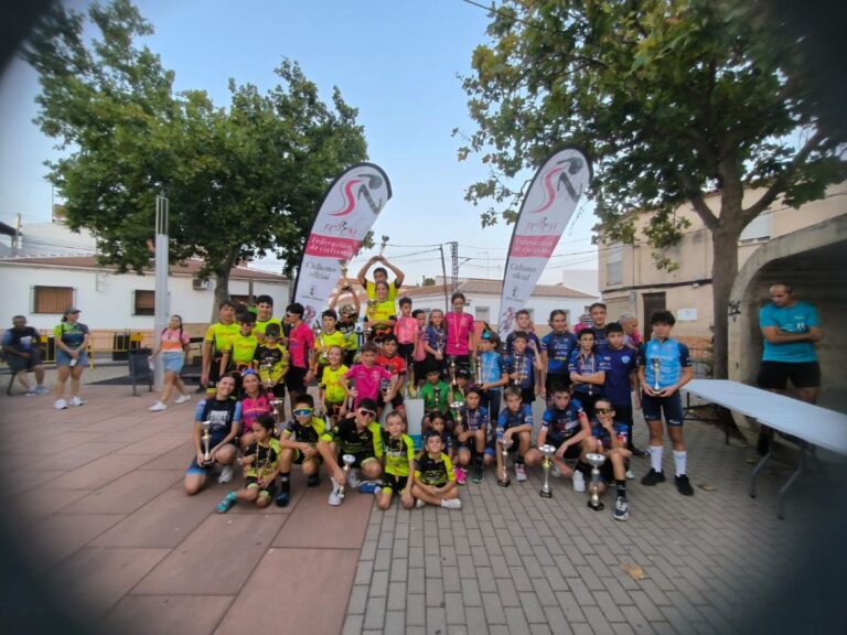 Bolaños acogió ayer el Torneo Federación de Escuelas de Ciclismo de Castilla-La Mancha 2025
