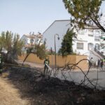 Controlado el incendio cercano a Ciudad Real, aunque continúan las labores de refresco