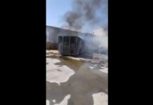 Dos afectados por un incendio en una granja de gallinas de Motilla del Palancar