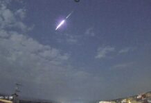 Así cruzaron España los restos de un cohete chino antes de hacerse pedazos en el aire