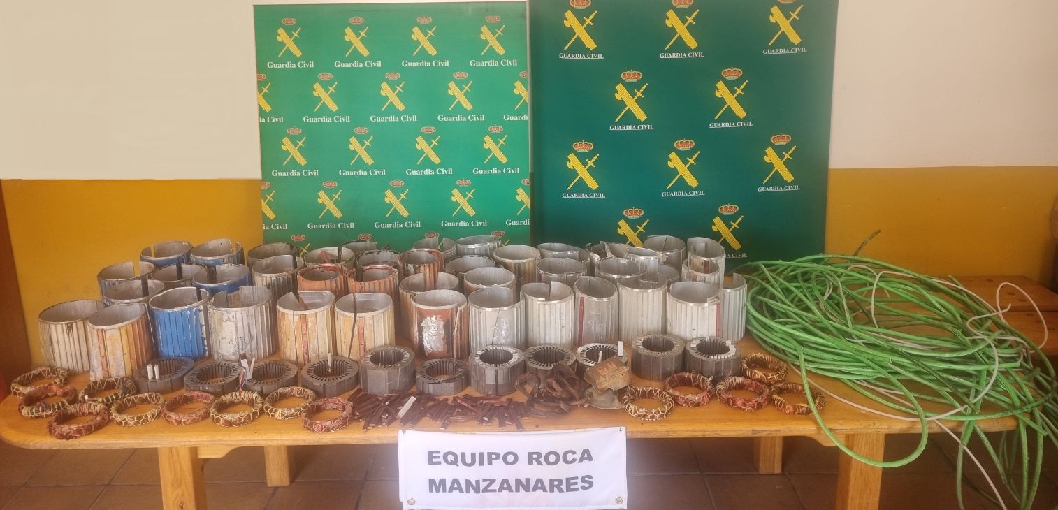 Aprovechaban la tarde-noche para robar en explotaciones agrícolas de Manzanares y Daimiel