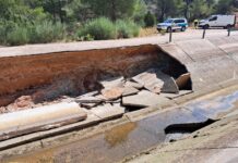 Una rotura en el acueducto Tajo-Segura obliga a cerrar el trasvase en Liétor