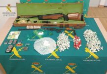 Desmantelado un alijo de cocaína en Villanueva de la Torre