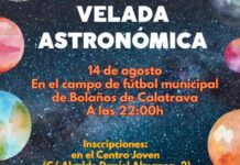 Bolaños de Calatrava acogerá una velada astronómica el 14 de agosto