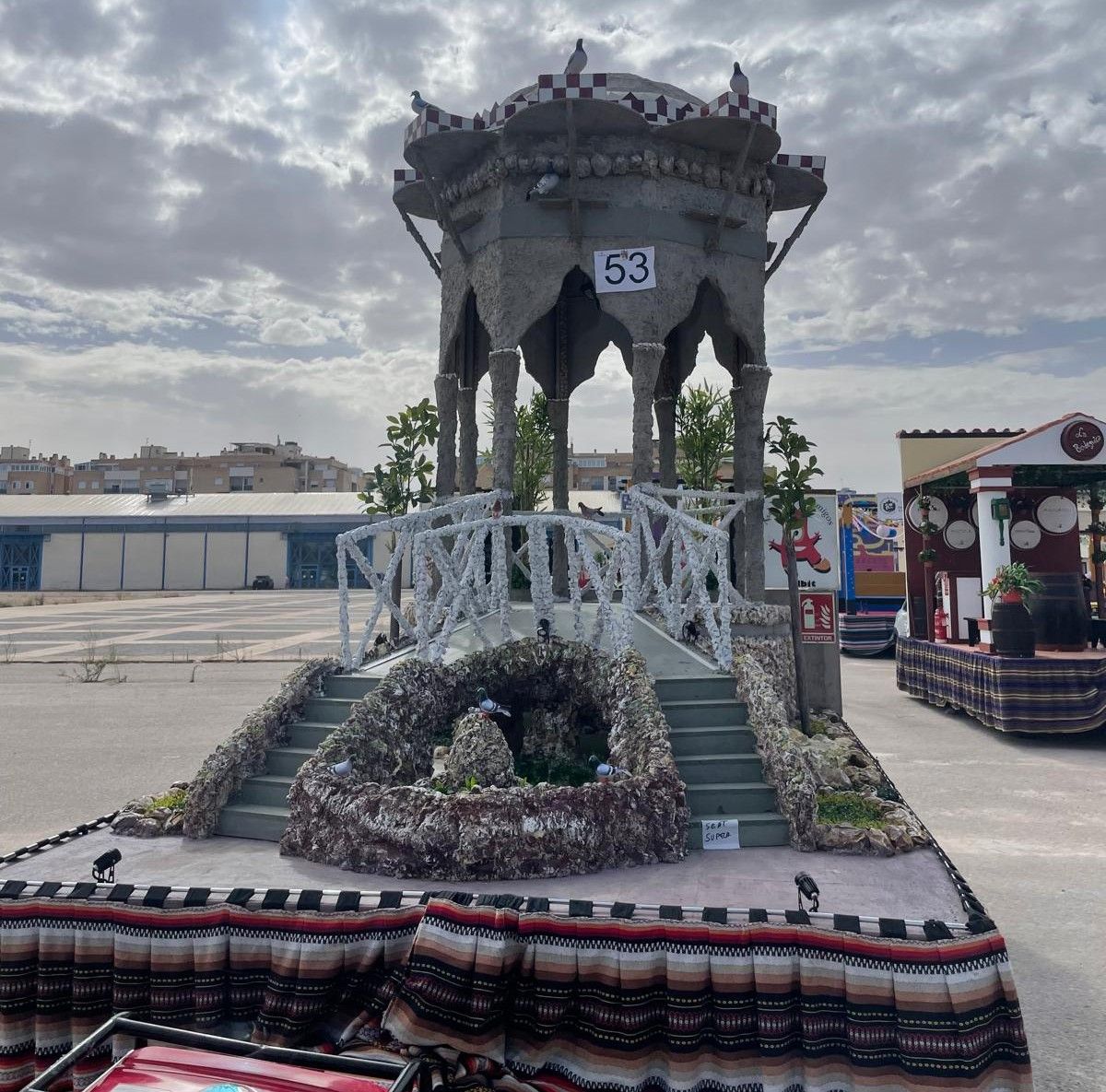 La Carroza ‘Cine productor’, ganadora del concurso para la Cabalgata de la Feria de Albacete 2025