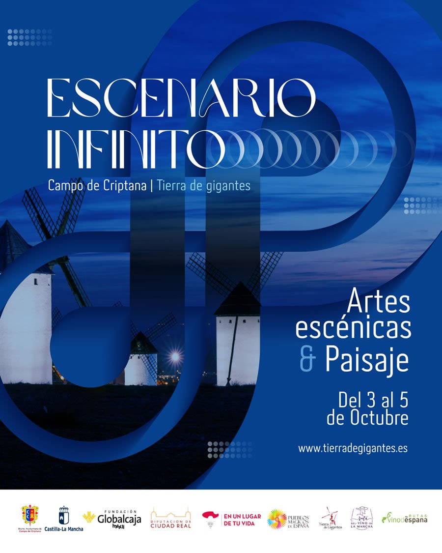 Campo de Criptana vuelve a convertir su patrimonio en teatro al aire libre con “Escenario Infinito”