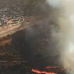 Extinguido el incendio de este lunes en Puertollano