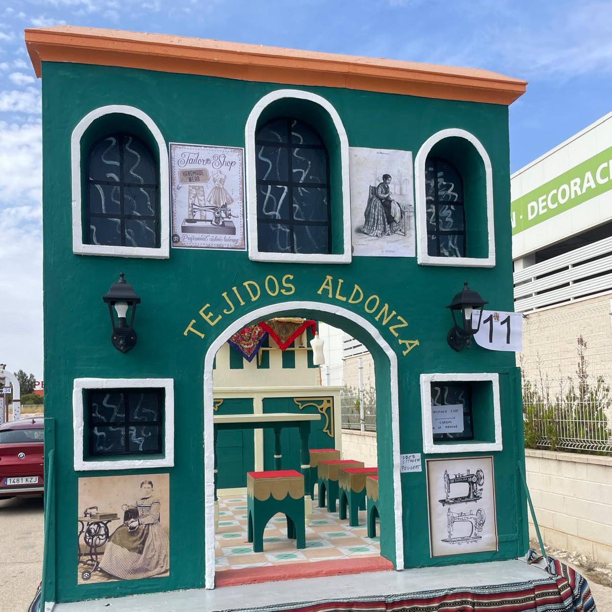 La Carroza ‘Cine productor’, ganadora del concurso para la Cabalgata de la Feria de Albacete 2025