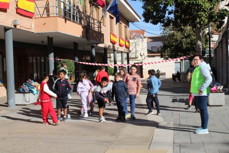 Bolaños celebra la Semana Europea del Deporte con una multi-actividad para escolares en la Plaza de España