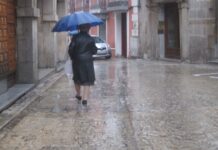 Diversos frentes dejarán lluvias hasta el fin de semana, con especial intensidad en el oeste peninsular
