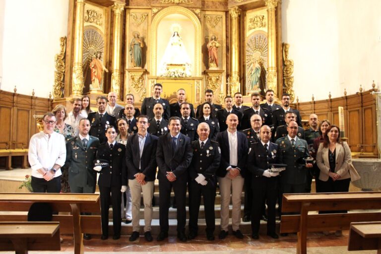 Bolaños de Calatrava celebra los Santos Ángeles Custodios, patronos de la Policía Local, con una misa
