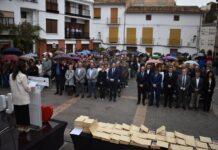 Letur rinde homenaje a las víctimas de la DANA un año después de la tragedia