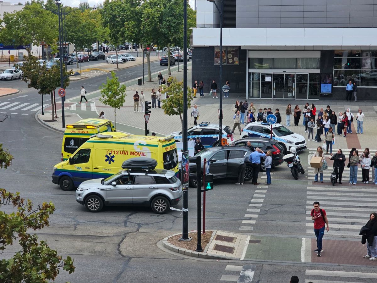 Atropellada una mujer de 67 años mientras circulaba en bicicleta en Albacete