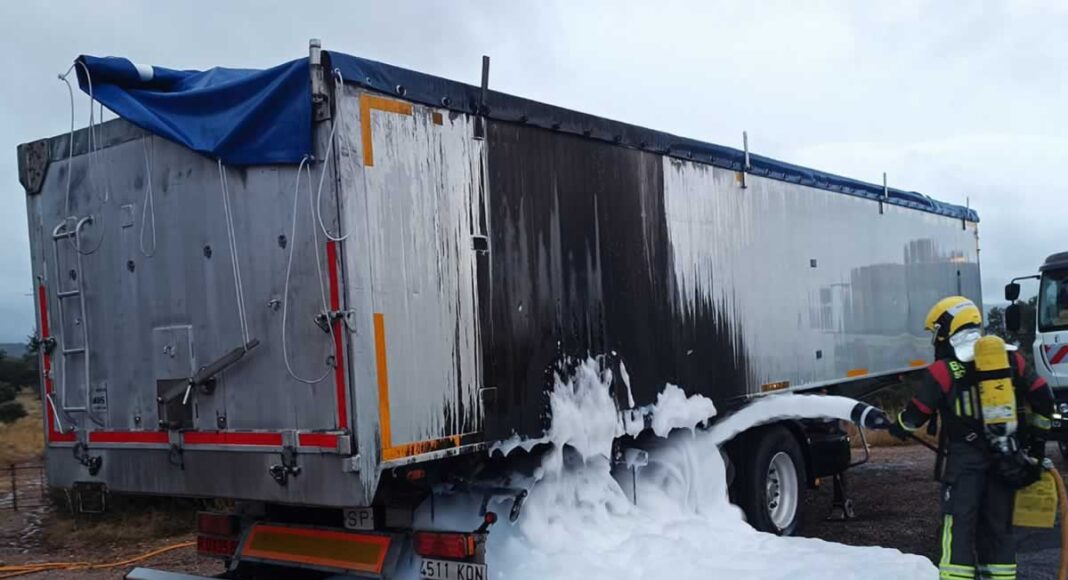 bomberos incendio camión Almaden