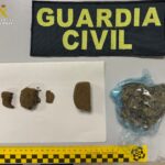 Detenido en la A-3 en Montalbo mientras conducía con 40 gramos de hachís y 12 gramos de marihuana