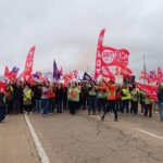 Un seguimiento de casi el 100 % en la primera huelga en Mahle en Motilla del Palancar