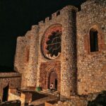 Calatrava La Nueva se llena de luz y arte en la VII Noche de las Velas Castillo de Calatrava la Nueva