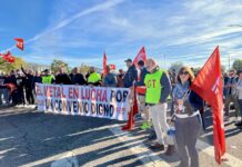 Arranca con fuerza la huelga del Metal en Ciudad Real con un seguimiento del 95 % y momentos de tensión en Puertollano