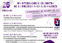 Bolaños de Calatrava se une al Día Internacional contra la Violencia hacia las Mujeres con una variada programación