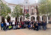 Alumnado alemán de Bordesholm de intercambio en el IES ‘Azuer de Manzanares’