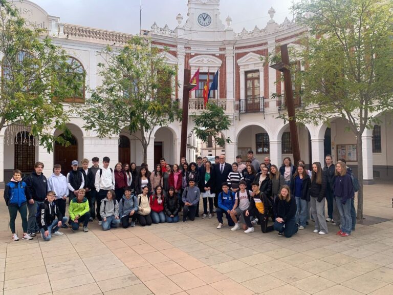 Alumnado alemán de Bordesholm de intercambio en el IES ‘Azuer de Manzanares’