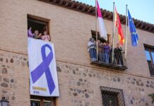 Un lazo del 25N de la Delegación del Gobierno para recordar a víctimas que trabaja «con ellas, por ellas y para ellas»