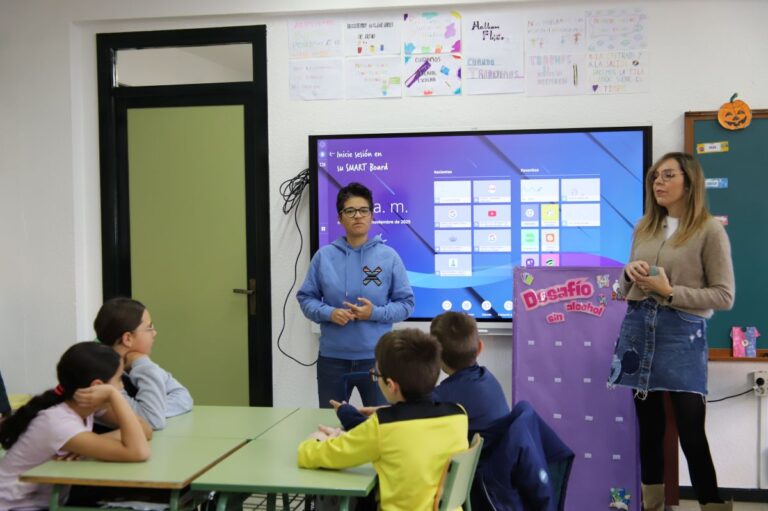 ‘Desafío Sin Alcohol’ llega a los colegios de Manzanares para promover hábitos de vida saludables