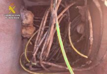 Detenido tras robar más de 2.000 metros de cable de cobre del alumbrado público en municipios de Albacete