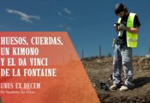 Huesos, cuerdas, un kimono y el Da Vinci de La Fontaine