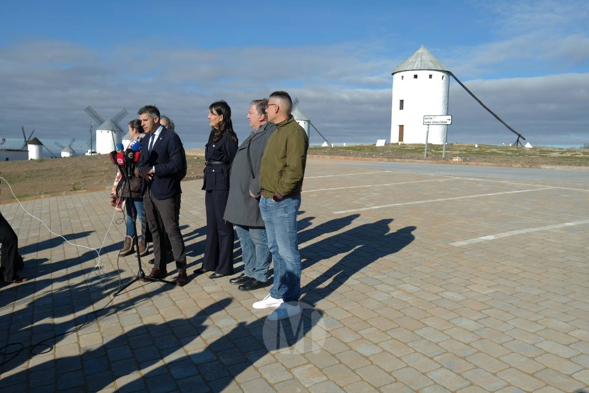 Campo de Criptana mejora el aparcamiento junto al Centro de Interpretación de los Molinos