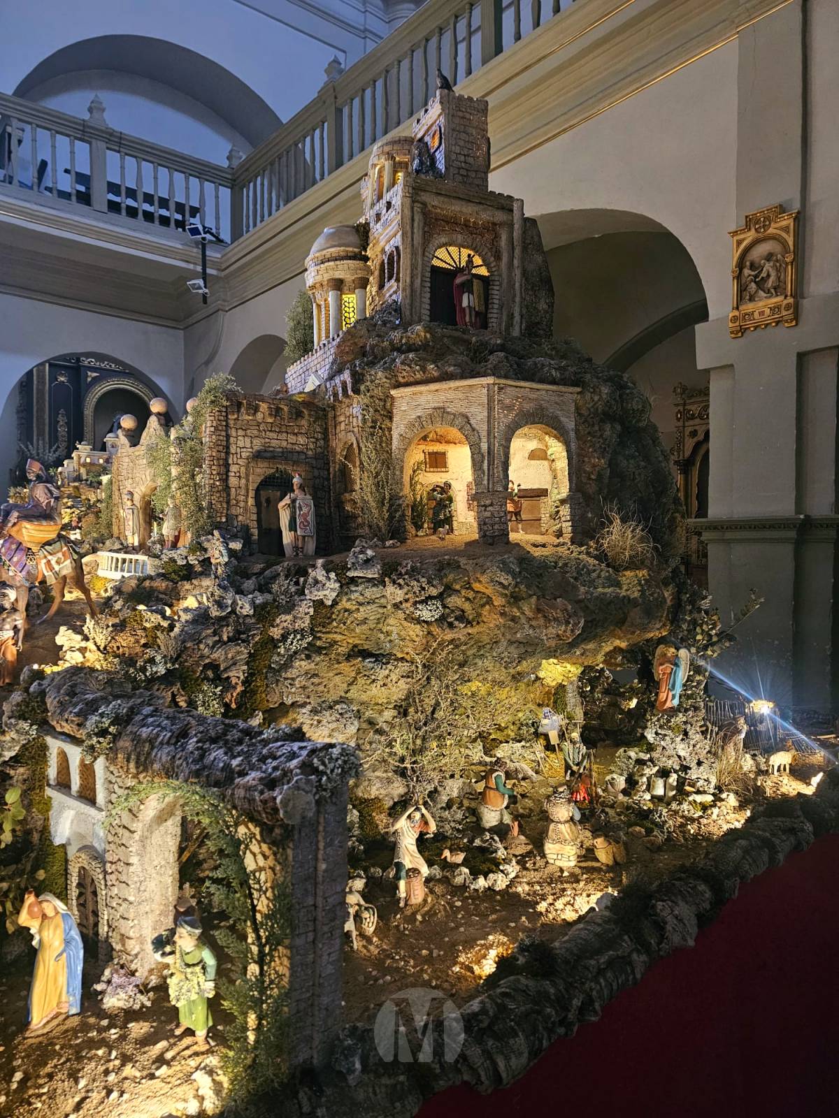 El Belén Parroquial de Villarrubia de Santiago abre sus puertas por Navidad