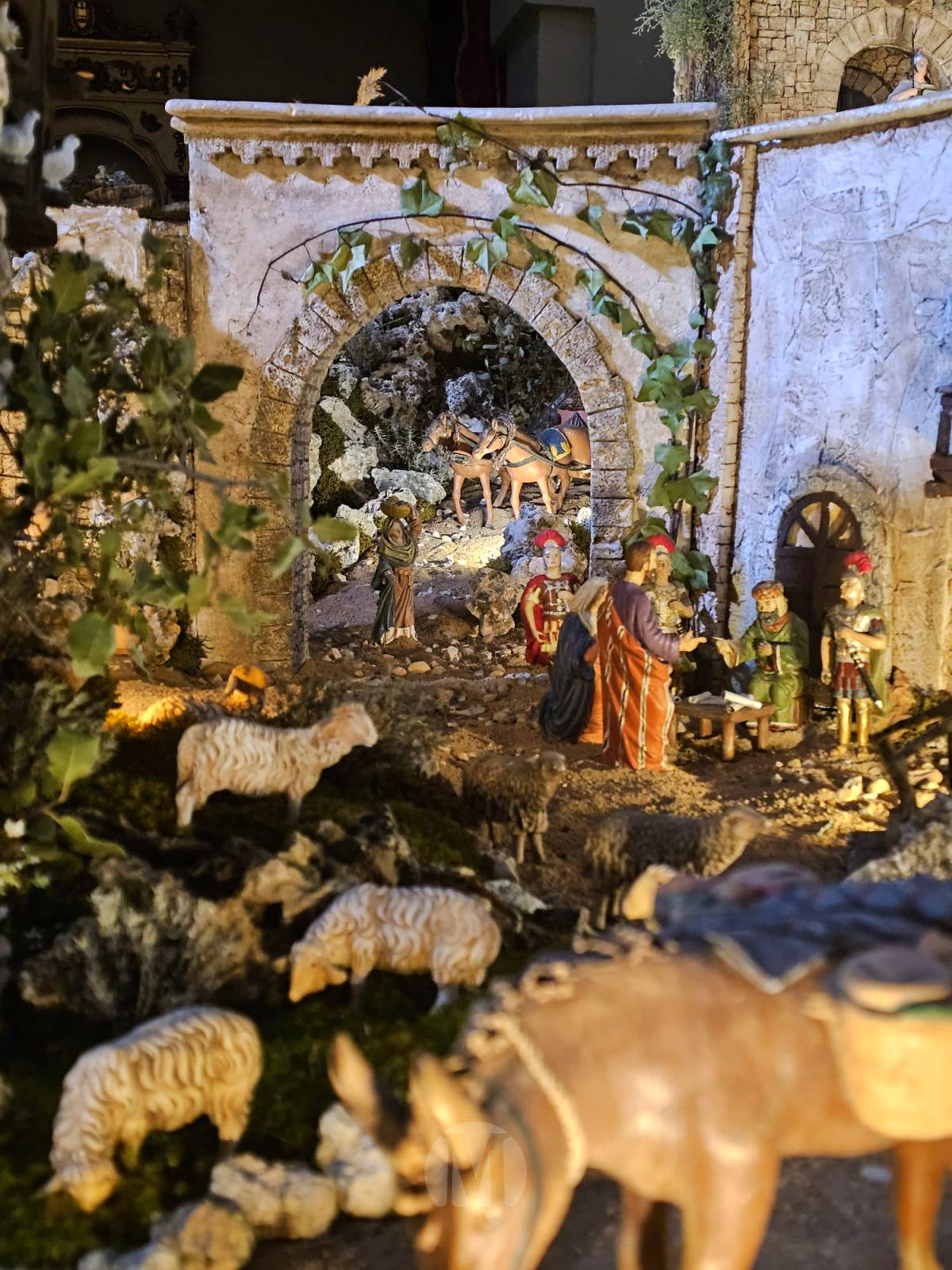 El Belén Parroquial de Villarrubia de Santiago abre sus puertas por Navidad