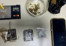 Detenido con más de 100 gramos de hachís ocultos en Yuncos