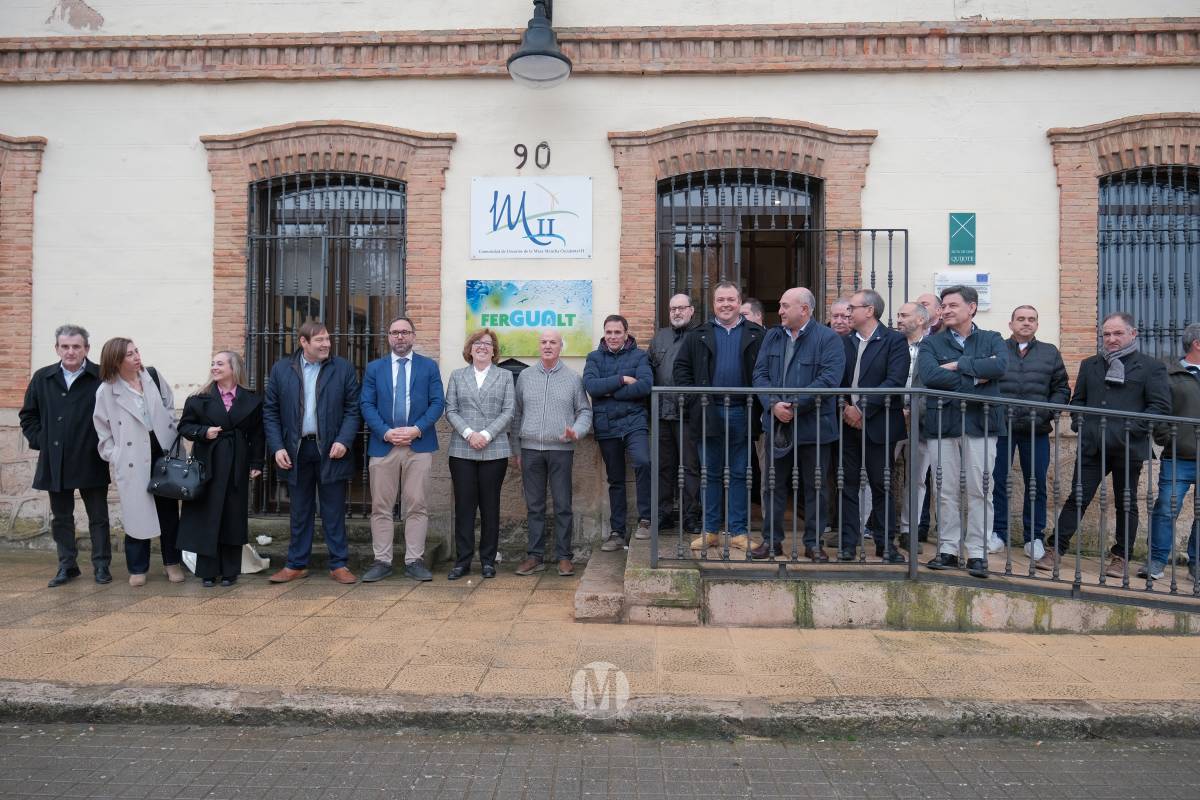 FERGUALT inaugura su sede en Tomelloso como símbolo de unidad y defensa del agua en el Alto Guadiana