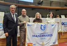 Manzanares recoge la designación como Villa Europea del Deporte 2026