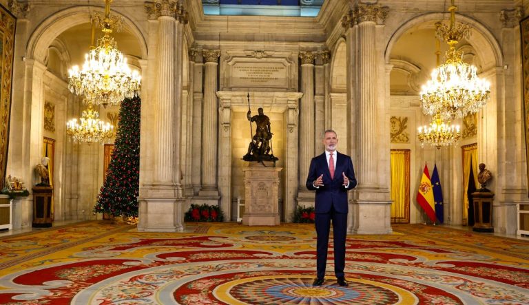 Éxito del mensaje de Felipe VI en Castilla-La Mancha con una cuota del 80,5 % de espectadores
