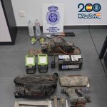 Detenido en Cuenca tras robar casi dos toneladas de cobre valorados en 12.000 euros