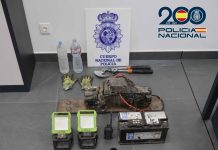 Detenido en Cuenca tras robar casi dos toneladas de cobre valorados en 12.000 euros